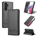 AZNS Custodia per telefono in pelle a conchiglia con struttura in vitello magnetico, For Samsung Galaxy A34 5G, For Samsung Galaxy A54 5G