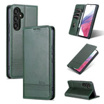 AZNS Custodia per telefono in pelle a conchiglia con struttura in vitello magnetico, For Samsung Galaxy A34 5G, For Samsung Galaxy A54 5G