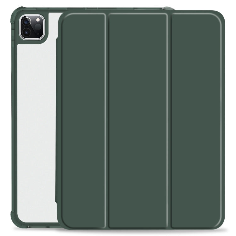 Custodia per tablet in pelle intelligente antiurto 3 volte, For iPad Pro 11 2022 / 2021 / 2020, For iPad Pro 12.9 2022 / 2021 / 2020
