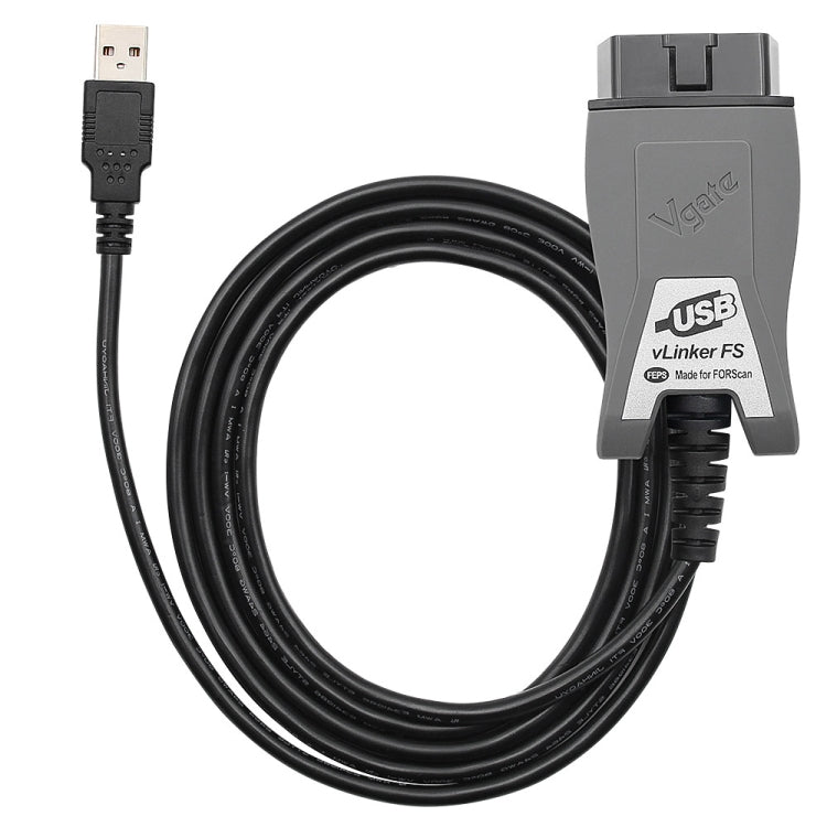Strumento diagnostico per auto Vgate Vlinker FS ELM327 USB OBD2, Vlinker FS