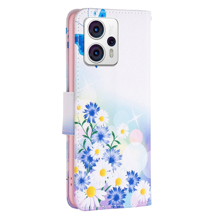 Custodia per telefono in pelle con motivo a disegno colorato, For Motorola Moto G13 4G/G23 4G/G53 5G, For Nokia C21