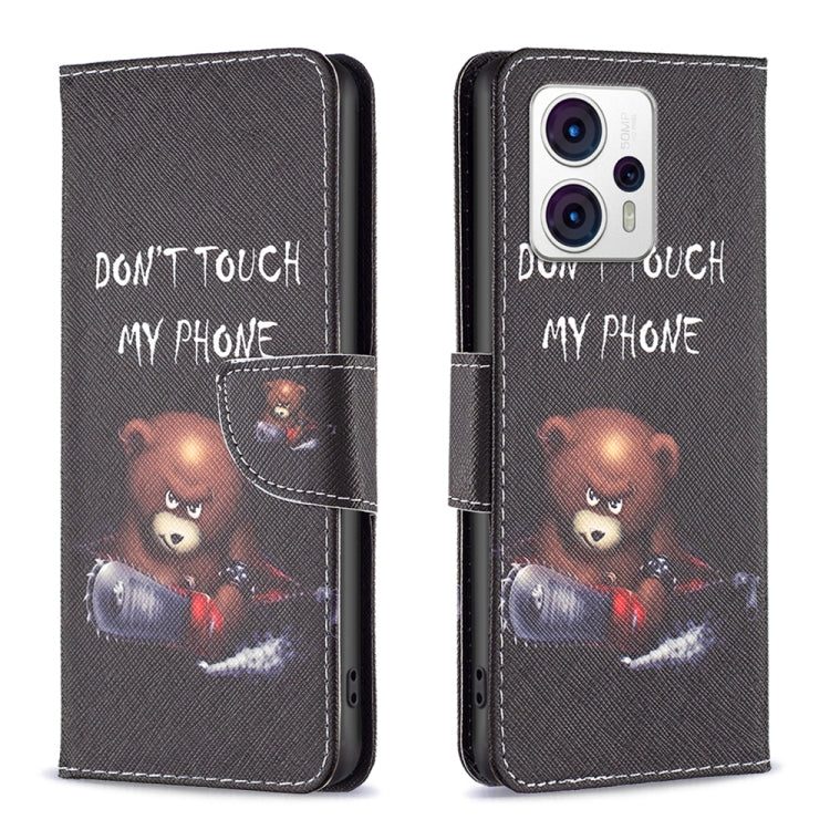 Custodia per telefono in pelle con motivo a disegno colorato, For Motorola Moto G13 4G/G23 4G/G53 5G, For Nokia C21