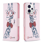 Custodia per telefono in pelle con motivo a disegno colorato, For Motorola Moto G13 4G/G23 4G/G53 5G, For Nokia C21