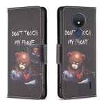 Custodia per telefono in pelle con motivo a disegno colorato, For Motorola Moto G13 4G/G23 4G/G53 5G, For Nokia C21