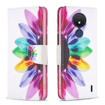 Custodia per telefono in pelle con motivo a disegno colorato, For Motorola Moto G13 4G/G23 4G/G53 5G, For Nokia C21