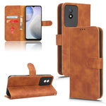 Custodia per telefono in pelle con vibrazione magnetica Skin Feel, For vivo Y02 4G, For Honor 80 GT, For Motorola Moto X40, For Xiaomi Redmi K60E 5G