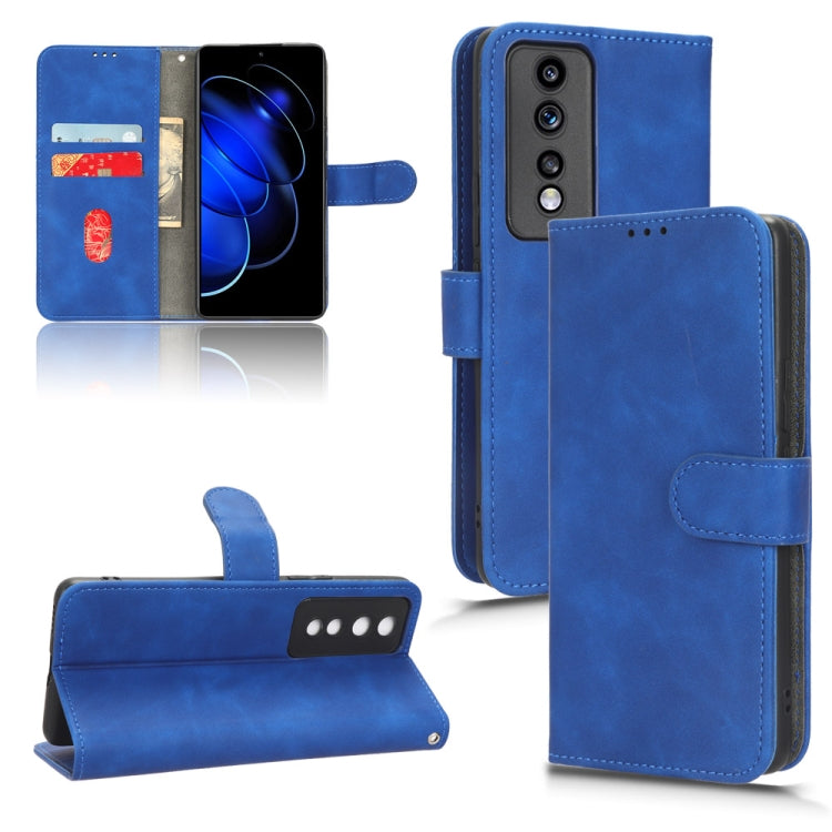 Custodia per telefono in pelle con vibrazione magnetica Skin Feel, For vivo Y02 4G, For Honor 80 GT, For Motorola Moto X40, For Xiaomi Redmi K60E 5G