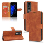 Custodia per telefono in pelle con vibrazione magnetica Skin Feel, For vivo Y02 4G, For Honor 80 GT, For Motorola Moto X40, For Xiaomi Redmi K60E 5G