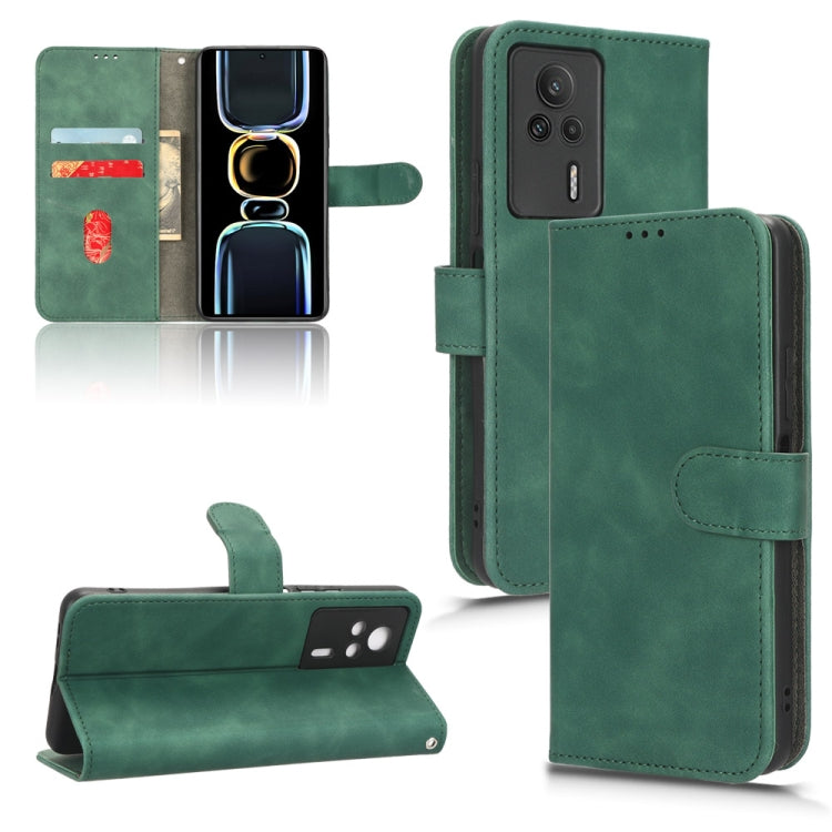 Custodia per telefono in pelle con vibrazione magnetica Skin Feel, For vivo Y02 4G, For Honor 80 GT, For Motorola Moto X40, For Xiaomi Redmi K60E 5G