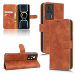 Custodia per telefono in pelle con vibrazione magnetica Skin Feel, For vivo Y02 4G, For Honor 80 GT, For Motorola Moto X40, For Xiaomi Redmi K60E 5G