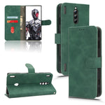 Custodia per telefono in pelle con vibrazione magnetica Skin Feel, For ZTE nubia Red Magic 8 Pro 5G