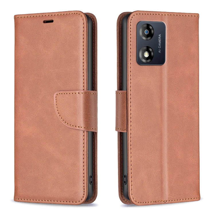 Custodia per telefono in pelle con trama in pelle di agnello, For Motorola Moto E13 4G, For Motorola Moto G 5G 2023, For Motorola Moto G73 5G, For Motorola Moto G13 4G/G23 4G/G53 5G