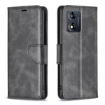 Custodia per telefono in pelle con trama in pelle di agnello, For Motorola Moto E13 4G, For Motorola Moto G 5G 2023, For Motorola Moto G73 5G, For Motorola Moto G13 4G/G23 4G/G53 5G