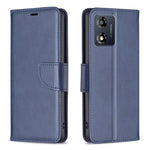 Custodia per telefono in pelle con trama in pelle di agnello, For Motorola Moto E13 4G, For Motorola Moto G 5G 2023, For Motorola Moto G73 5G, For Motorola Moto G13 4G/G23 4G/G53 5G