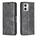 Custodia per telefono in pelle con trama in pelle di agnello, For Motorola Moto E13 4G, For Motorola Moto G 5G 2023, For Motorola Moto G73 5G, For Motorola Moto G13 4G/G23 4G/G53 5G