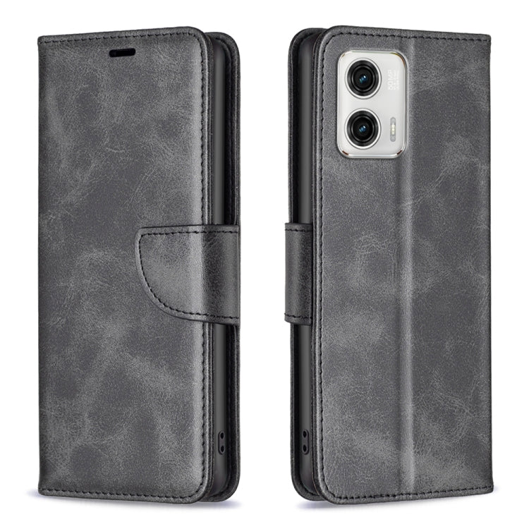 Custodia per telefono in pelle con trama in pelle di agnello, For Motorola Moto E13 4G, For Motorola Moto G 5G 2023, For Motorola Moto G73 5G, For Motorola Moto G13 4G/G23 4G/G53 5G