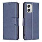 Custodia per telefono in pelle con trama in pelle di agnello, For Motorola Moto E13 4G, For Motorola Moto G 5G 2023, For Motorola Moto G73 5G, For Motorola Moto G13 4G/G23 4G/G53 5G