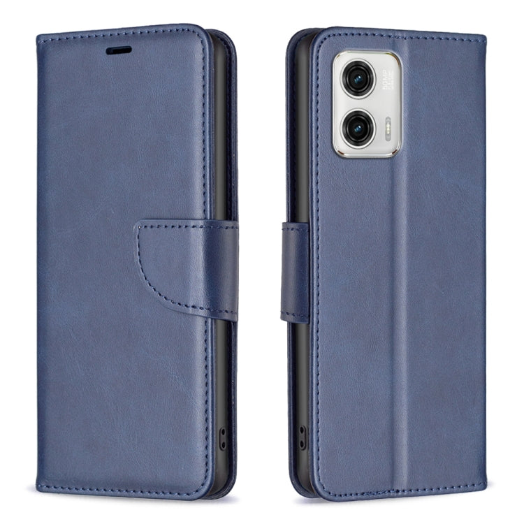 Custodia per telefono in pelle con trama in pelle di agnello, For Motorola Moto E13 4G, For Motorola Moto G 5G 2023, For Motorola Moto G73 5G, For Motorola Moto G13 4G/G23 4G/G53 5G