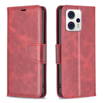 Custodia per telefono in pelle con trama in pelle di agnello, For Motorola Moto E13 4G, For Motorola Moto G 5G 2023, For Motorola Moto G73 5G, For Motorola Moto G13 4G/G23 4G/G53 5G