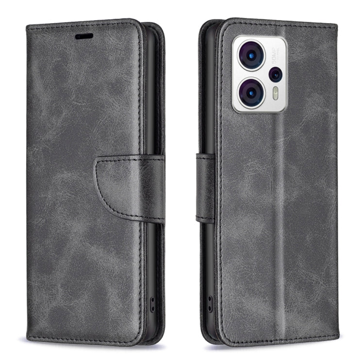 Custodia per telefono in pelle con trama in pelle di agnello, For Motorola Moto E13 4G, For Motorola Moto G 5G 2023, For Motorola Moto G73 5G, For Motorola Moto G13 4G/G23 4G/G53 5G