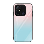 Custodia per telefono in vetro verniciato colorato, For Xiaomi Redmi 12C