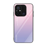 Custodia per telefono in vetro verniciato colorato, For Xiaomi Redmi 12C