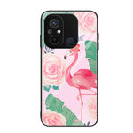 Custodia per telefono in vetro verniciato colorato, For Xiaomi Redmi 12C