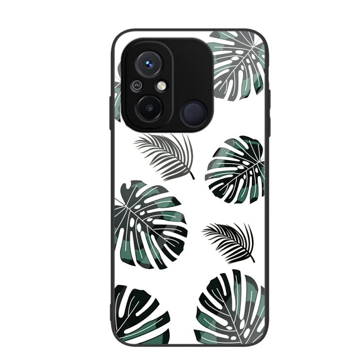 Custodia per telefono in vetro verniciato colorato, For Xiaomi Redmi 12C