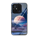 Custodia per telefono in vetro verniciato colorato, For Xiaomi Redmi 12C