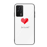 Custodia per telefono in vetro verniciato colorato, For Xiaomi Redmi K60E