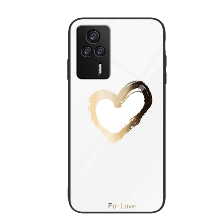 Custodia per telefono in vetro verniciato colorato, For Xiaomi Redmi K60E