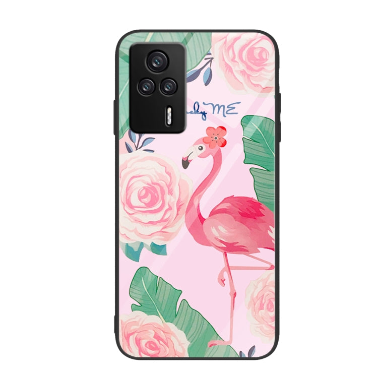Custodia per telefono in vetro verniciato colorato, For Xiaomi Redmi K60E