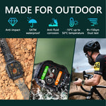 PG333 Orologio sportivo intelligente impermeabile da 1,91 pollici Supporto monitoraggio della frequenza cardiaca / monitoraggio della pressione sanguigna