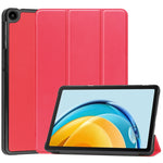 Custodia per tablet in pelle con supporto a 3 pieghe Custer Pure Color, For Lenovo Tab M8 4th Gen / TB-300FU, For Huawei Matepad SE 10.4