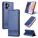 AZNS Custodia per telefono in pelle a conchiglia con struttura in vitello magnetico, For Honor 80 SE, For Samsung Galaxy A04e, For Xiaomi 13