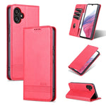 AZNS Custodia per telefono in pelle a conchiglia con struttura in vitello magnetico, For Honor 80 SE, For Samsung Galaxy A04e, For Xiaomi 13