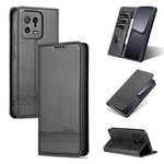 AZNS Custodia per telefono in pelle a conchiglia con struttura in vitello magnetico, For Honor 80 SE, For Samsung Galaxy A04e, For Xiaomi 13