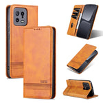 AZNS Custodia per telefono in pelle a conchiglia con struttura in vitello magnetico, For Honor 80 SE, For Samsung Galaxy A04e, For Xiaomi 13