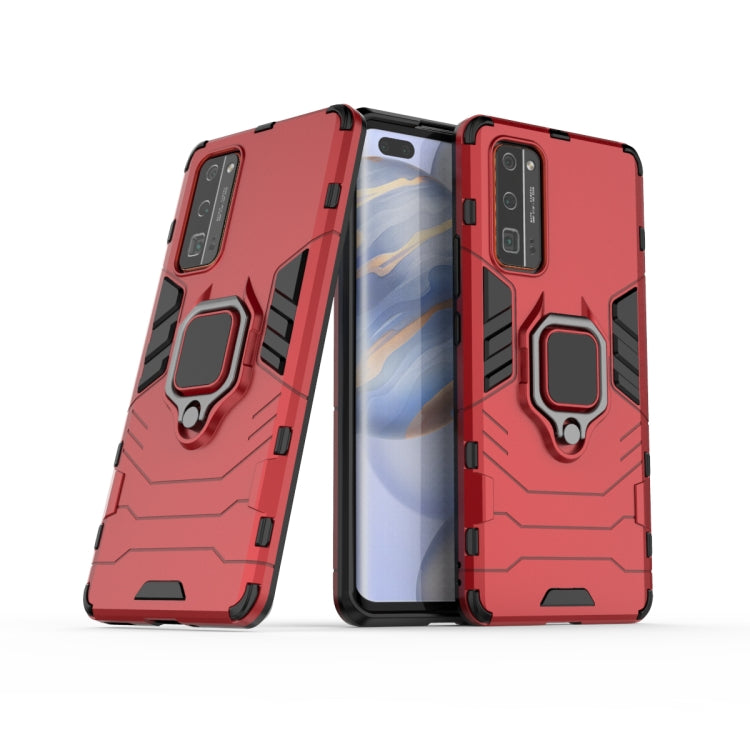 Custodia protettiva antiurto per PC + TPU con supporto per anello magnetico, For Huawei Honor 30, For Huawei Honor 30 Pro, For Galaxy A31, For OPPO Find X2 Pro, For OPPO Reno 3 Pro