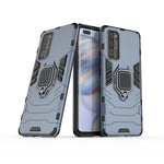 Custodia protettiva antiurto per PC + TPU con supporto per anello magnetico, For Huawei Honor 30, For Huawei Honor 30 Pro, For Galaxy A31, For OPPO Find X2 Pro, For OPPO Reno 3 Pro