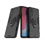 Custodia protettiva antiurto per PC + TPU con supporto per anello magnetico, For Huawei Honor 30, For Huawei Honor 30 Pro, For Galaxy A31, For OPPO Find X2 Pro, For OPPO Reno 3 Pro