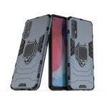 Custodia protettiva antiurto per PC + TPU con supporto per anello magnetico, For Huawei Honor 30, For Huawei Honor 30 Pro, For Galaxy A31, For OPPO Find X2 Pro, For OPPO Reno 3 Pro
