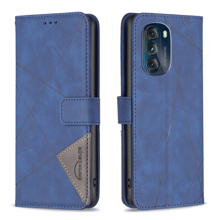 Custodia per telefono in pelle con struttura a rombo con fibbia magnetica, For Motorola Moto E13 4G, For Motorola Moto G 5G 2023, For Motorola Moto G73 5G, For Motorola Moto G13 4G/G23 4G/G53 5G