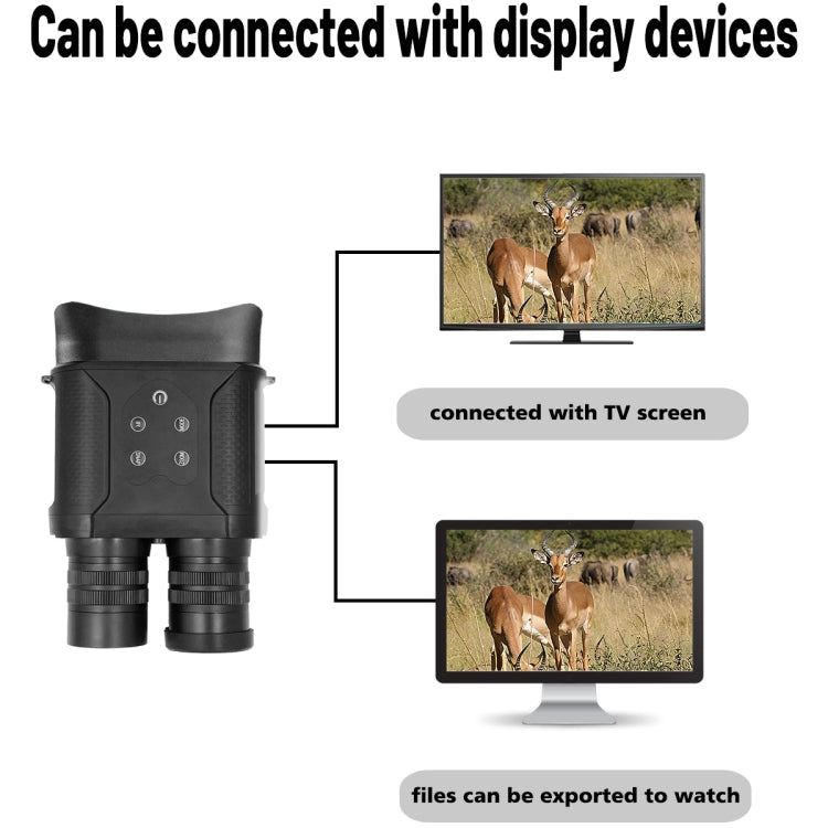 Visione notturna digitale binoculare HD a infrarossi da caccia all'aperto NV2000, NV2000