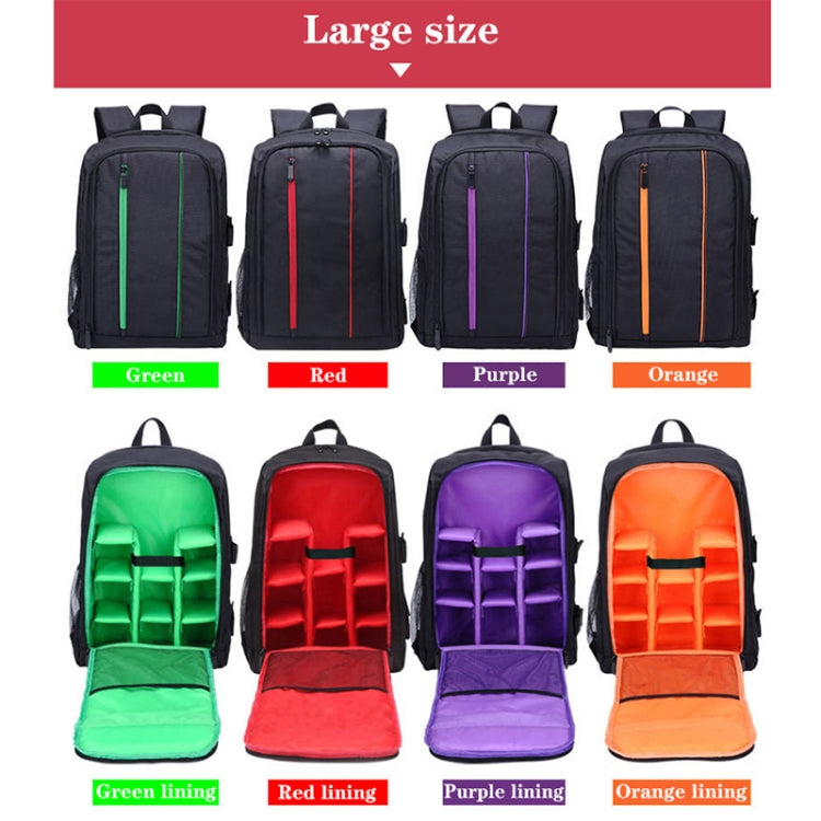 Zaino per fotocamera da esterno Borsa a spalla per fotocamera impermeabile per fotografia, 45x32x18cm, 33.5x25.5x15.5cm