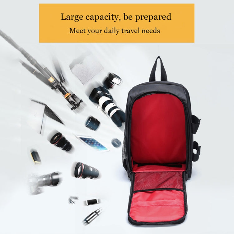Zaino per fotocamera da esterno Borsa a spalla per fotocamera impermeabile per fotografia, 45x32x18cm, 33.5x25.5x15.5cm