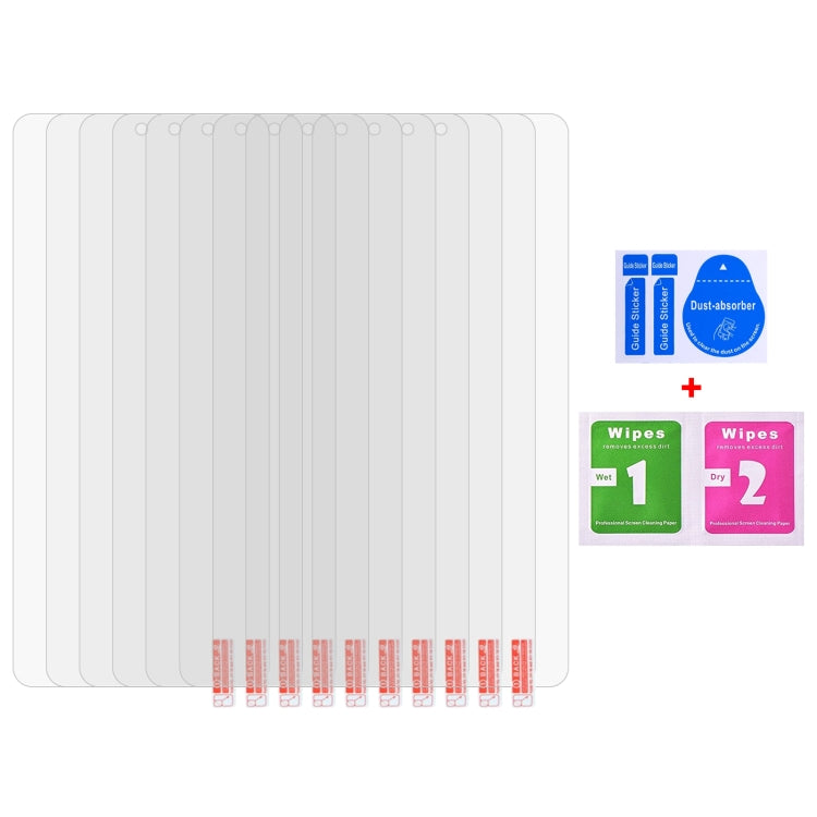 Pellicola in vetro temperato 10 pezzi 0,26 mm 9H 2,5D, For Realme GT3 (10 PCS)