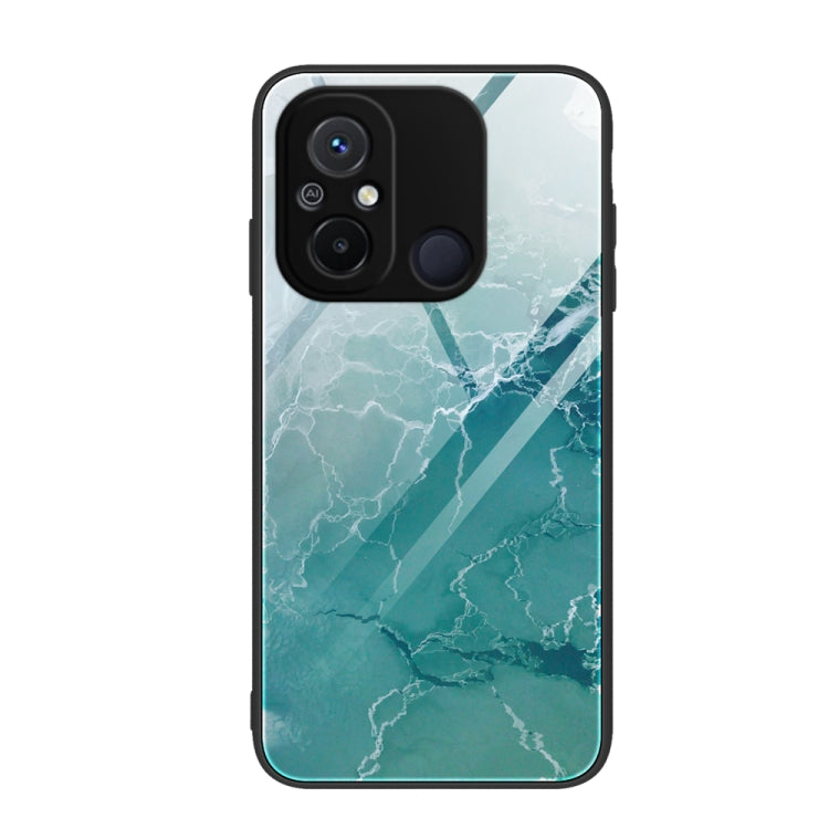 Custodia per telefono in vetro con motivo in marmo, For Xiaomi Redmi 12C, For Xiaomi Redmi K60/K60 Pro, For Xiaomi Redmi K60E
