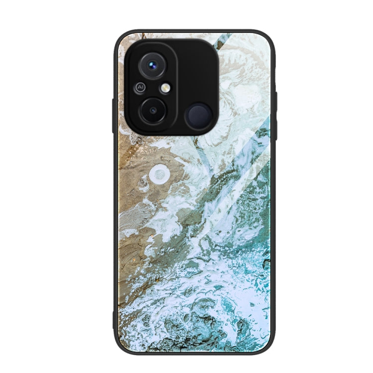 Custodia per telefono in vetro con motivo in marmo, For Xiaomi Redmi 12C, For Xiaomi Redmi K60/K60 Pro, For Xiaomi Redmi K60E