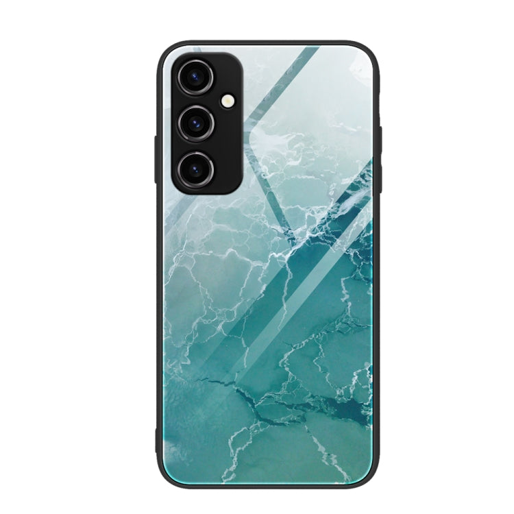 Custodia per telefono in vetro con motivo in marmo, For Samsung Galaxy A04e, For Samsung Galaxy A14 5G, For Samsung Galaxy A34 5G